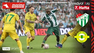 Bursaspor - Esenler Erokspor | 7. Hafta Maç ÖZETİ | Trendyol 1. Lig - 2026/27