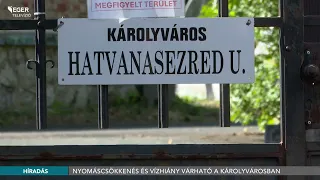 Nyomáscsökkenés és vízhiány várható a Károlyvárosban - 2026.09.16.