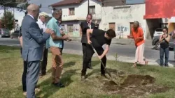 DIETER LAMLE: EMBAJADOR DE ALEMANIA - INAUGURACIÓN DE LA PLAZOLETA ALEMANA