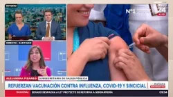 Vacunación 2026: Minsal cree que "a fines de abril" sea el peak de circulación viral