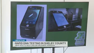 Rapid DNA tech to speed up crime solving in Shelby County