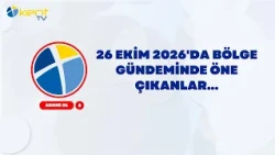 HIGHLIGHTS FROM THE REGIONAL AGENDA ON OCTOBER 26, 2026...