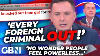 'DEPORT!' Watch Darren Grimes FUME over Eritrean asylum seeker's sentence for punching teen girl