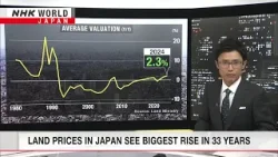Japan's land prices riseーNHK WORLD-JAPAN NEWS