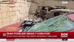 İran İsrail'i bir kez daha vurdu