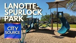 ??Ланотте-Сперлок Парк Перерезание ленточки ??Ланотте-Сперлок Парк Перерезание ленточки