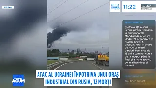 Cel puțin 12 morți și 40 de răniți după un atac ucrainean într-un oraș industrial din Rusia