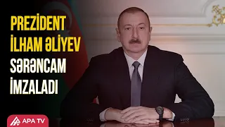 Prezident daha bir Dövlət Proqramını təsdiqlədi | APA TV