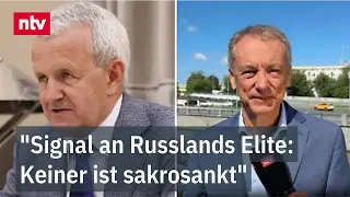 Even Russia's economic elite is not spared from the consequences of the war, says Munz | ntv