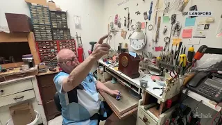 Meet the 98-year-old Langford clockmaker who’s still fixing time