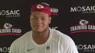 Chiefs DL Peter Woods talks training camp so far