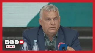 Orbán Viktor kemény szavakkal bírálta a kormány euróbevezetési tervét