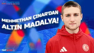 🇹🇷Mehmethan Çınar’dan altın madalya! 🥇 | 2026 Akdeniz Oyunları