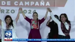 En la CDMX arranca campaña Claudia Sheimbaum en busca de la presidencia de México