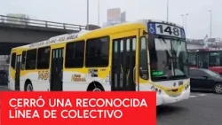 CERRÓ una RECONOCIDA LÍNEA de COLECTIVO CERRÓ una RECONOCIDA LÍNEA de COLECTIVO