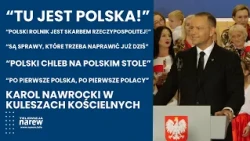 „Dach przecieka, a gospodarz mówi, że nie cieknie” – Karol Nawrocki odwiedził Kulesze Kościelne