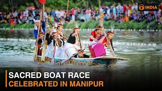 Manipur Celebrates 248th Sacred Boat Race Festival in Sagolband