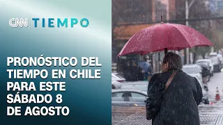 Vuelven las lluvias a la zona central acompañadas de bajas temperaturas y aguanieve