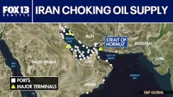 Иран душит мировые поставки нефти на фоне продолжающейся войны между США и Израилем | FOX 13 Seattle