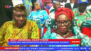 2027 General Elections: Ogun APC Inaugurates Election Campaign Council