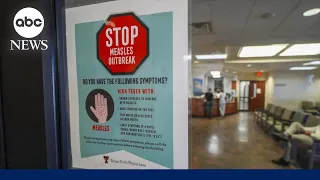 Measles cases continue to rise across the country