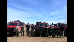 Idaho firefighters sent to Texas as 'extreme' wildfire danger emerges