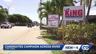 Why Cape Coral candidates are putting campaign signs across the river in Fort Myers
