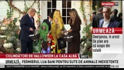 Colindători de Halloween la Casa Albă. Imagini fabuloase cu Donald și Melania Trump