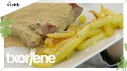 TXORIENE: Cafe de Parisko entrecot famatua sekretu iberikoarekin TXORIENE: Cafe de Parisko entrecot famatua sekretu iberikoarekin