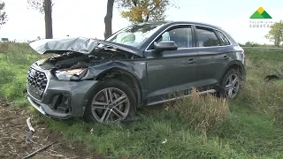 Sokolniki. Three-vehicle collision on route 8