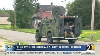 Police investigating early-morning shooting in Farrell