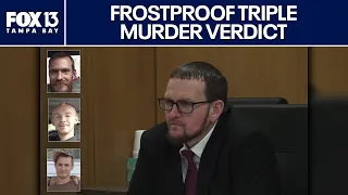 Florida triple-murder suspect guilty on all counts