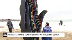 'Winter Stations' takes over Woodbine Beach