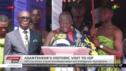 Asantehene Otumfuo Osei Tutu II's Full Speech On His Visit To The IGP