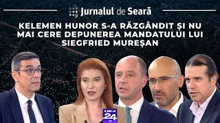 Jurnalul de seară. Kelemen Hunor s-a răzgândit și nu mai cere depunerea mandatului lui S. Mureșan