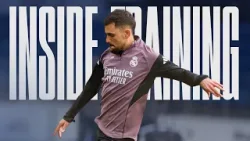 Real Madrid’s final training session ahead of Levante