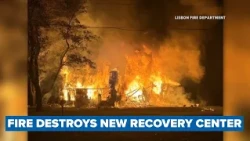 Fire destroys Angel's Wings recovery center in Lisbon