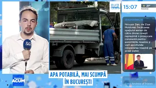 Apa potabilă, mai scumpă în București