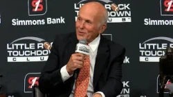 John Tyson speaks at Little Rock Touchdown Club