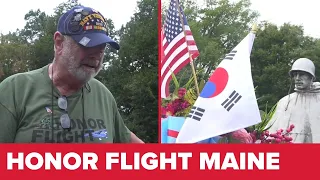 Maine veterans visit war memorials in Washington, DC