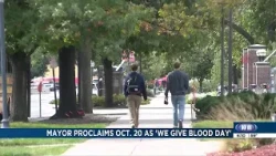 Mayor proclaims Oct. 20 as 'We Give Blood Day'