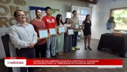 Curso de salvamento acuático certifica a 15 nuevos salvavidas para la temporada de playas en Ancud.