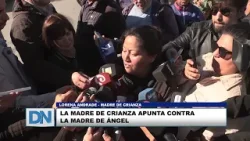 La madre de crianza apunta contra la madre de Ángel La madre de crianza apunta contra la madre de Ángel