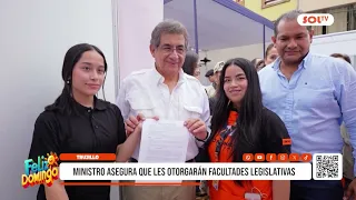 Trujillo: Minister confident they will be granted legislative powers