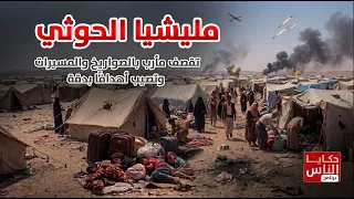 شاهد.. مليشيا الحوثي تقصف مأرب بالصواريخ والمسيرات وتصيب أهدافًا بدقة | حكايا الناس