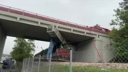 Train accident, month-long makeshift construction site: First suspect named