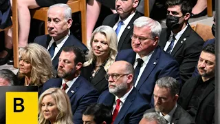 Lindsey Graham’s Funeral Brings Trump, World Leaders Together