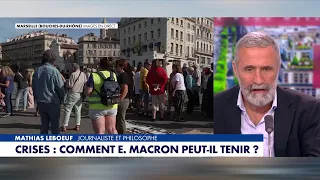 Mathias Leboeuf: "Emmanuel Macron is responsible for the weakening of France"