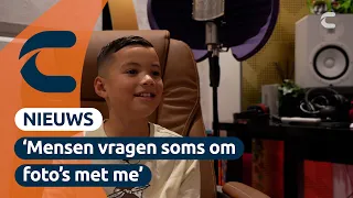 "I don't care": Jazey (10) from Arnhem makes a song about online hate | Connect