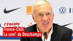 Didier Deschamps après France-Chili : "Je ne vais pas sauter au plafond..."
